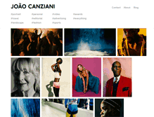 Tablet Screenshot of joaocanziani.com